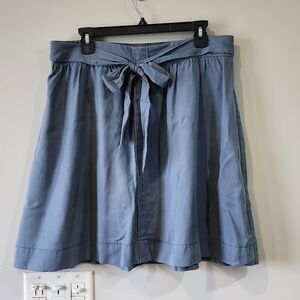 Loft flare mini skirt